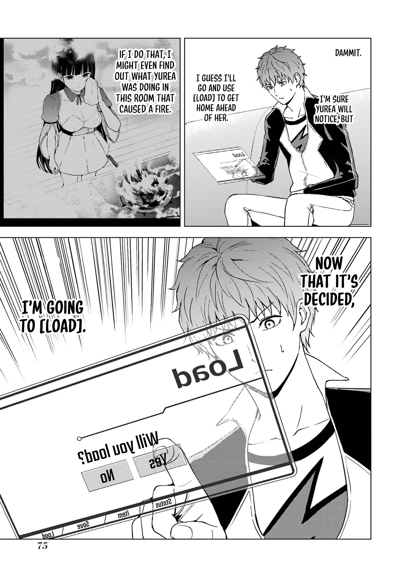 Ore no Genjitsu wa Ren'ai Game?? ka to Omottara Inochigake no Game datta Chapter 74 25